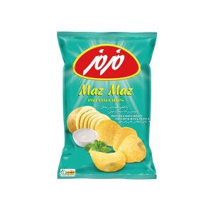 چیپس ماست و ریحون مزمز